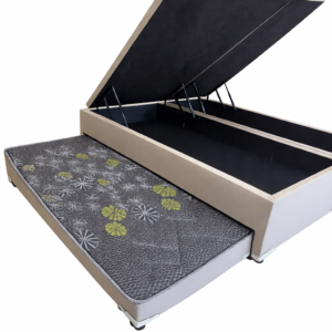 Bicama Casal com baú Queen  1.58×1.98 Fc Colchões