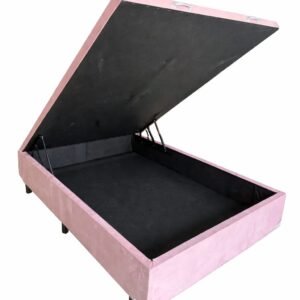 Base Box de Casal Fc Colchões com Báu 1,38×1,88